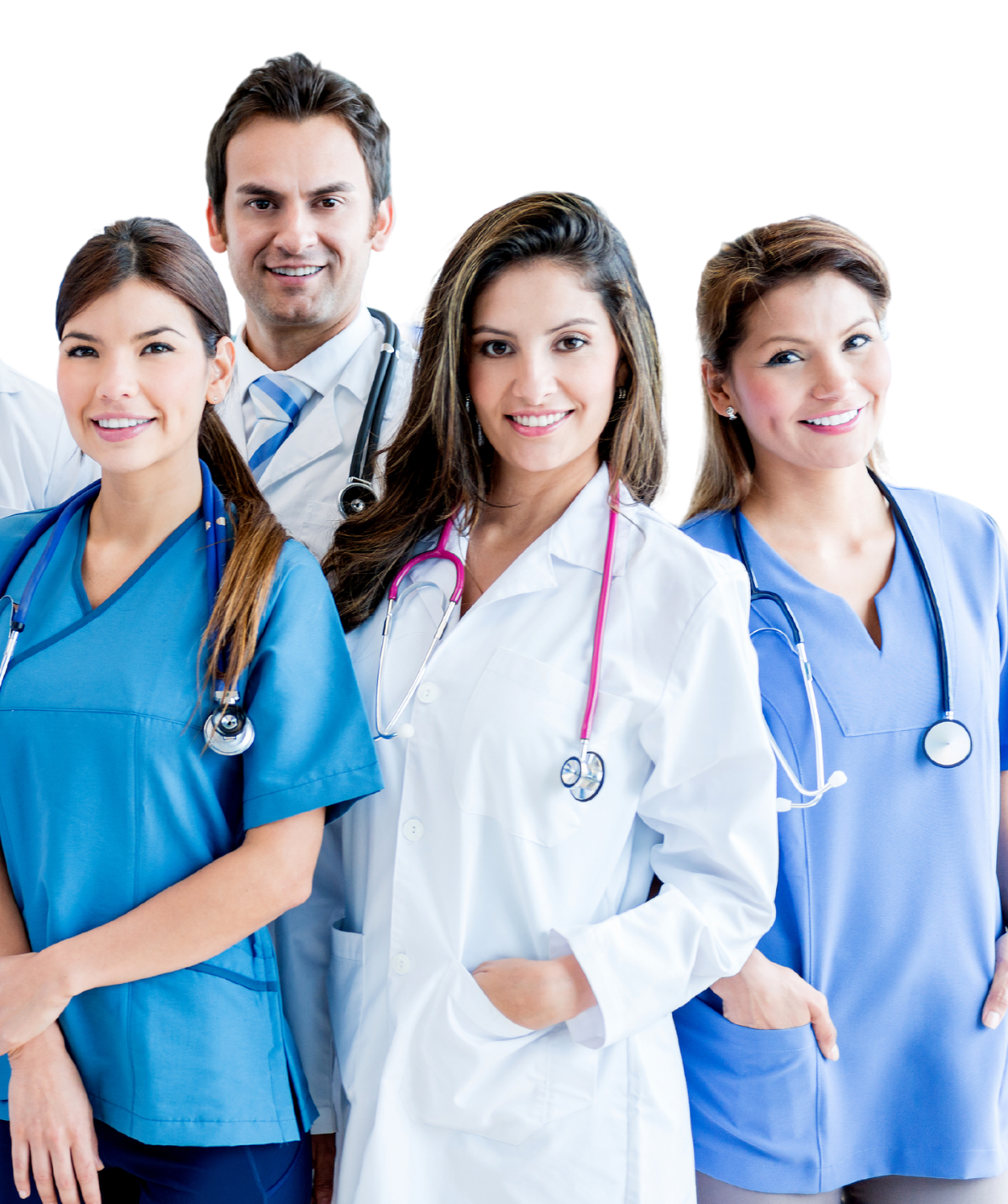 Smiling elderly woman using an iPad in a senior living environment